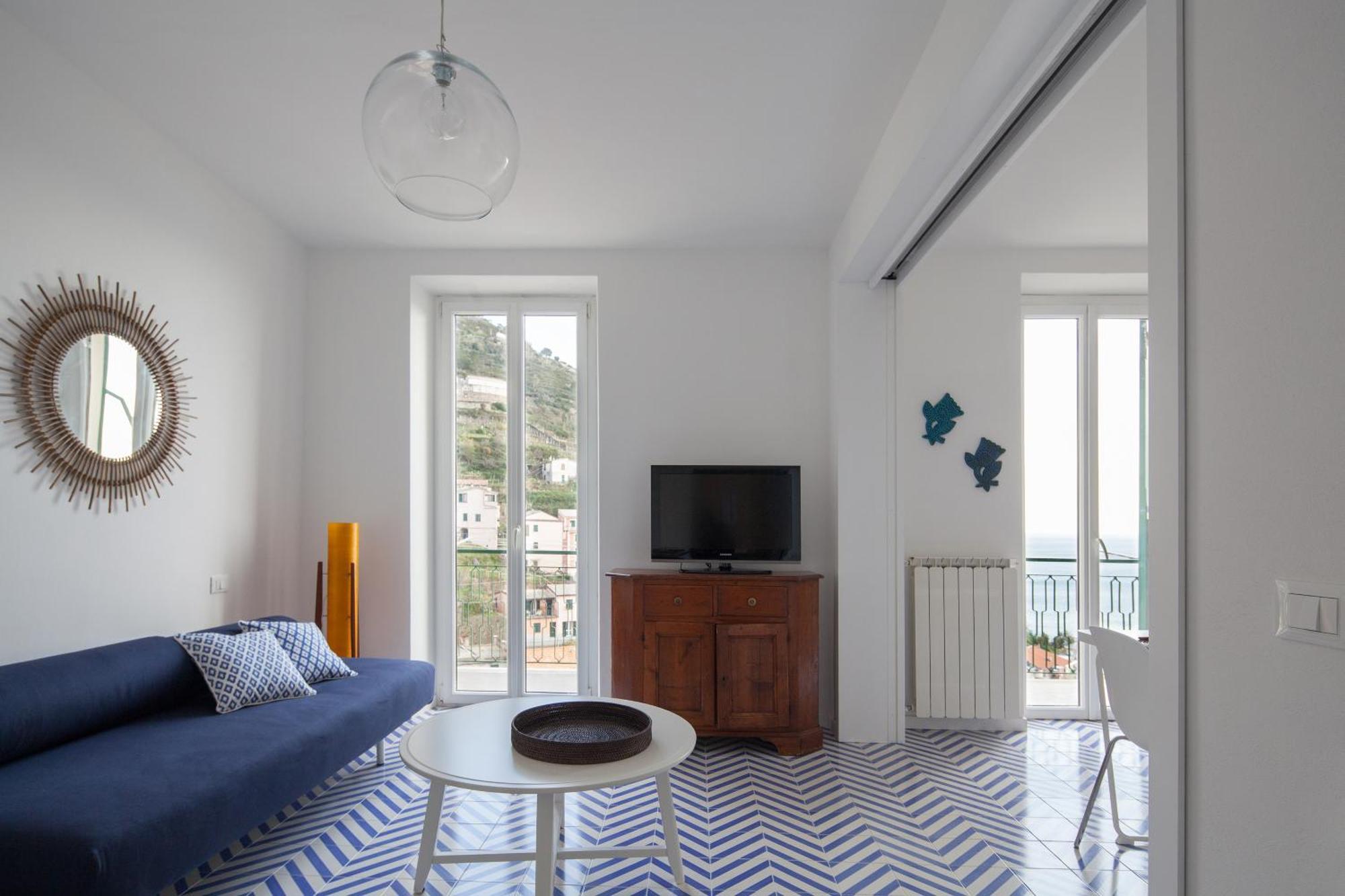 Apartment San Giovanni Apt, Seaview Terrace, 2 Aircondo Bdr, Easy From Train Or Private Parking Riomaggiore